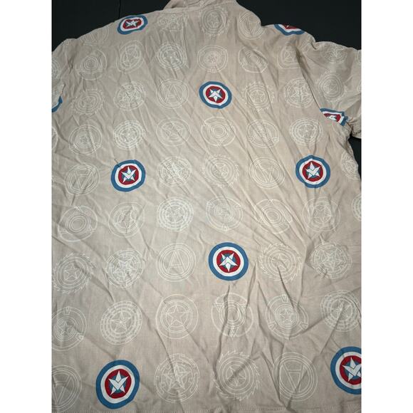 NWT Marvel men’s button up shirt size M - Picture 5 of 5